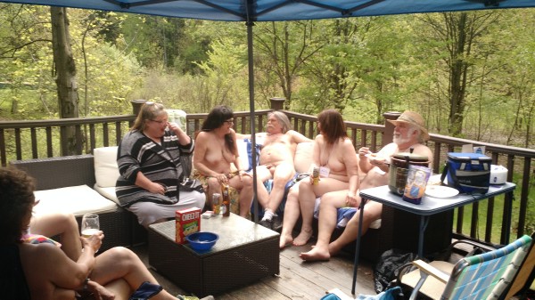 Nudist lodge